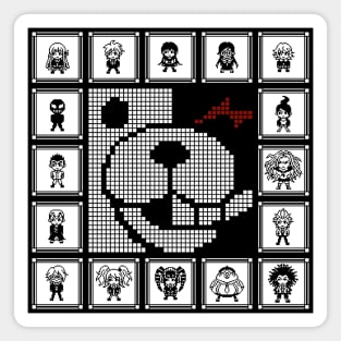 Danganronpa 8-Bit Despair Magnet